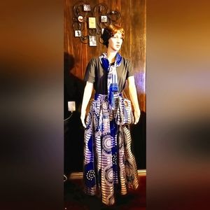 Three-Piece African Print Ensemble